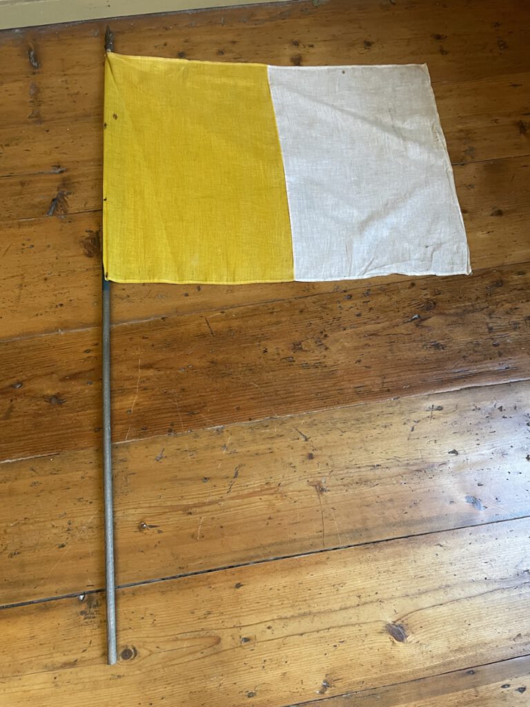 Franse Geel Witte Vlag