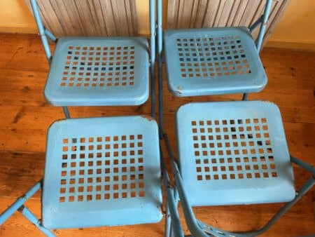 4 x Bistrostoelen Klapstoelen Tuinstoelen Ville de Reims - Afbeelding 5