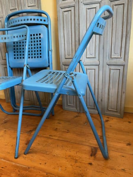 4 x Bistrostoelen Klapstoelen Tuinstoelen Ville de Reims - Afbeelding 8