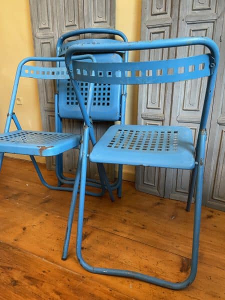 4 x Bistrostoelen Klapstoelen Tuinstoelen Ville de Reims - Afbeelding 9