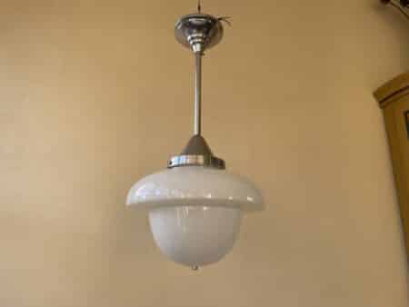 Lamp Hanglamp Champignon Model Art Deco 1930