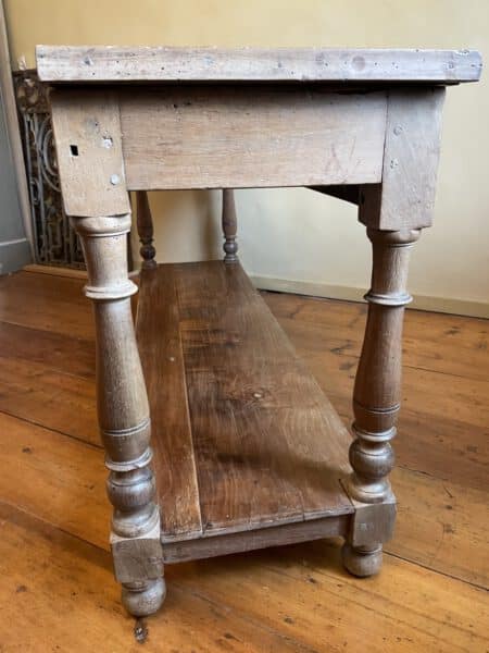 SideTable Wandtafel Kersenhout Landelijk 164 cm. - Afbeelding 13