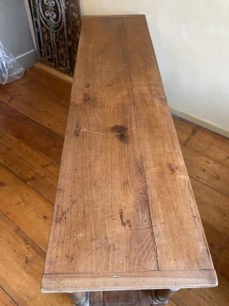 SideTable Wandtafel Kersenhout Landelijk 164 cm. - Afbeelding 4